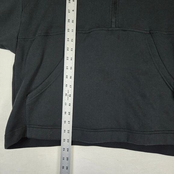 Adidas Half Zip Cropped Sweatshirt Womens size XL Oversized Pullover 0812 - Picture 9 of 10
